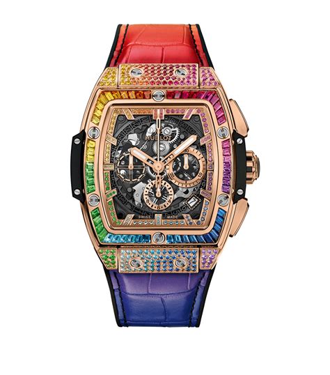 hublot spirit rainbow|hublot rainbow watch.